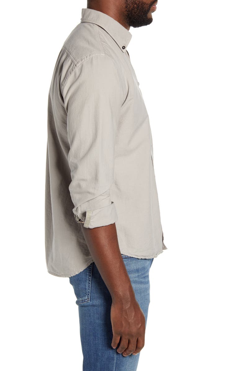 Billy Reid Tuscumbia Solid Button-Down Oxford Shirt, Alternate, color, 