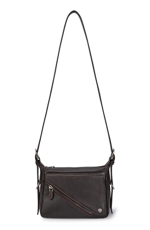 Moto Leather Crossbody Bag