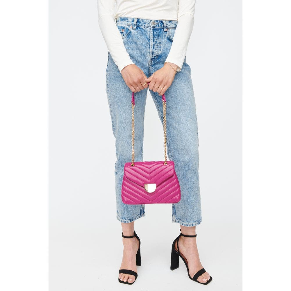 MODA LUXE Nora Crossbody, Alternate, color, Fuchsia