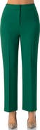 IVONNE Tailored Straight-Leg Trousers