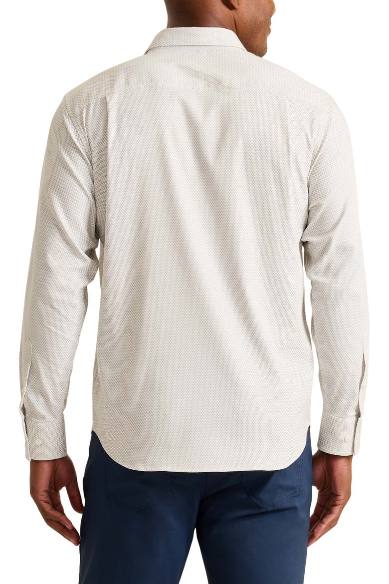 Sarasota Stretch Ventura Coast IslandZone® Button-Up Shirt, Alternate, color, KHAKI