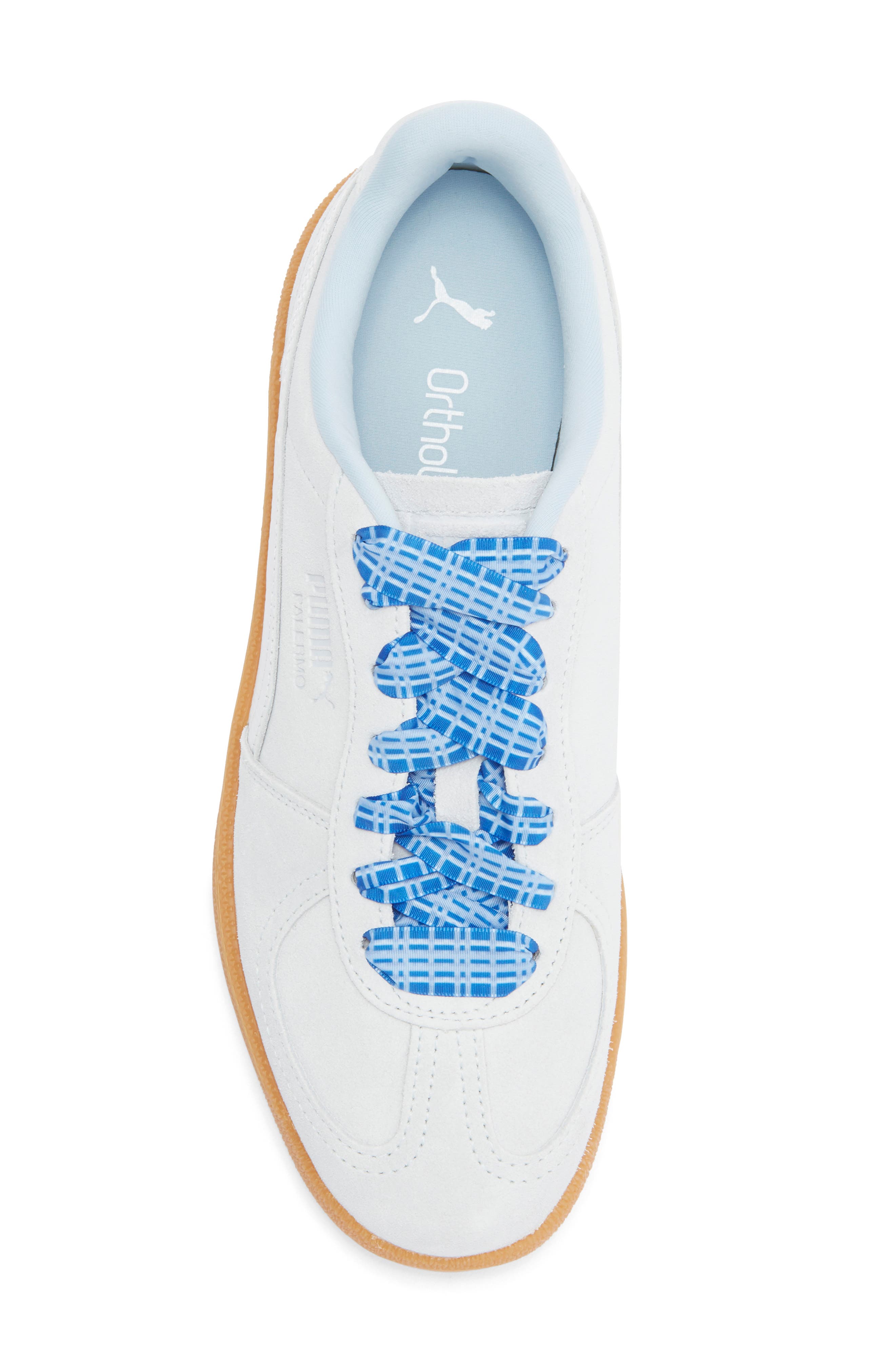 PUMA Palermo Sneaker, Alternate, color, Silver Mist/ Gum