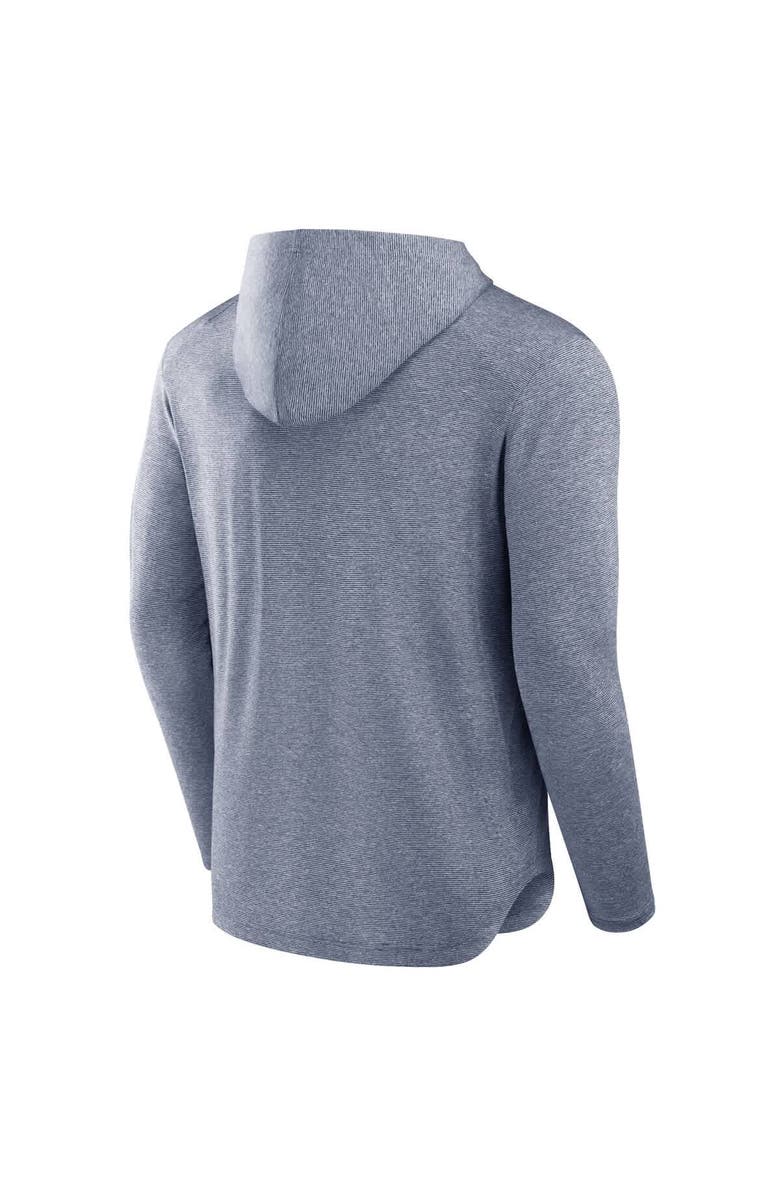 FANATICS Men's Fanatics Navy Dallas Cowboys Front Office Power Mono Long Sleeve Hoodie T-Shirt, Alternate, color, Navy