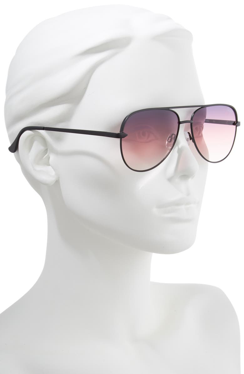QUAY Australia x Desi Perkins Sahara Mini 52mm Aviator Sunglasses, Alternate, color, 