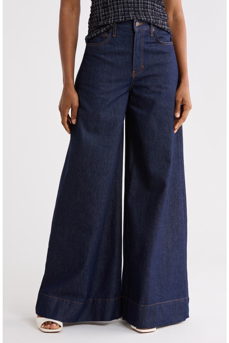 Haizley High Waist Extra Wide Leg Jeans, Main, color, INDIGO RINSE