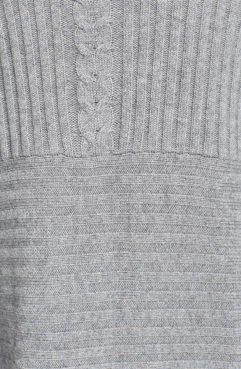 autumn cashmere Open Front Knit Cardigan, Alternate, color,