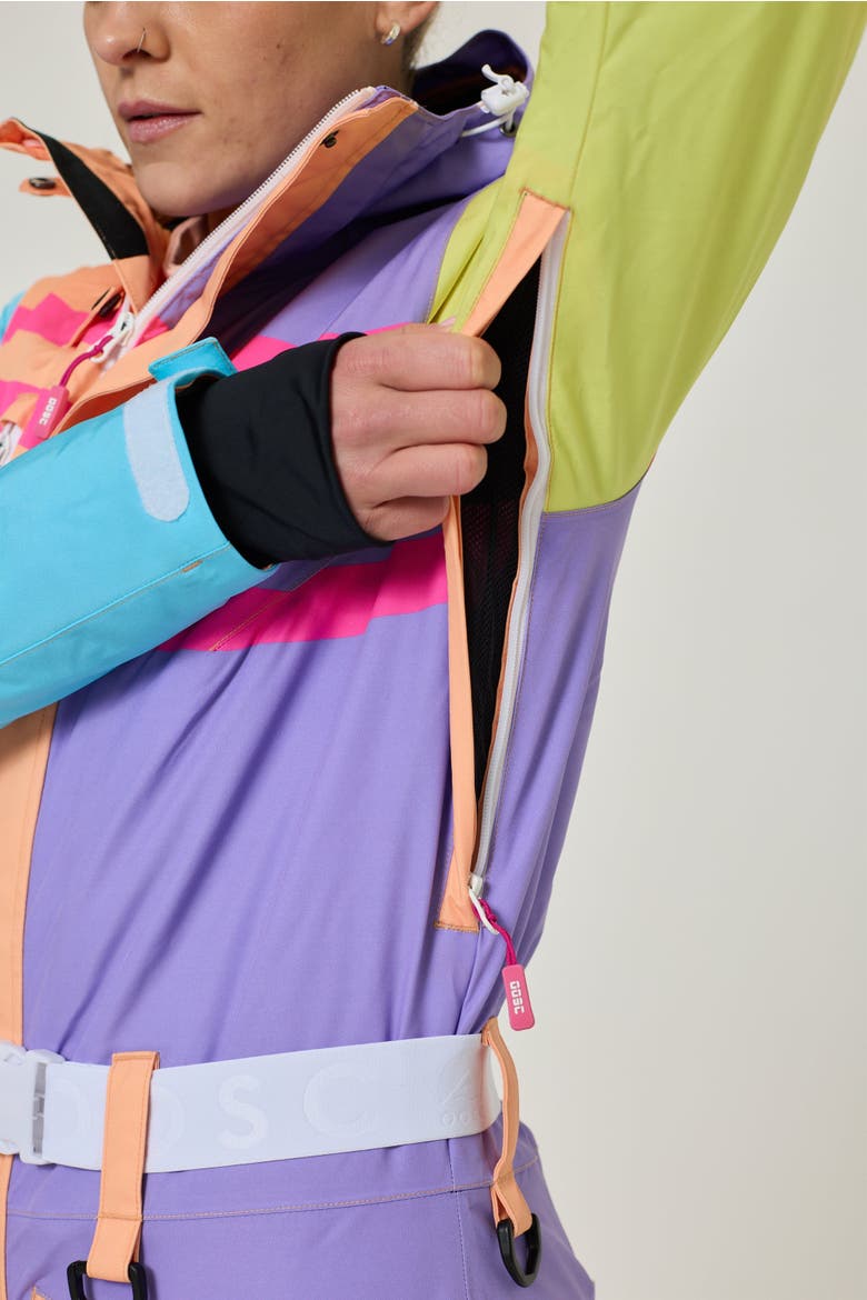 So Fetch 2.0 Shaped Women's Ski Suit, Alternate, color, Pastel purple