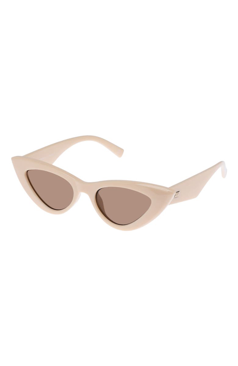 Le Specs Hypnosis 50mm Cat Eye Sunglasses, Alternate, color, Ivory
