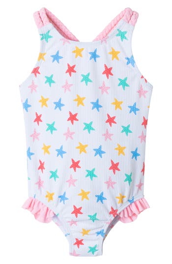 ANDY & EVAN ANDY & EVAN STARFISH ONE-PIECE SWIMSUIT