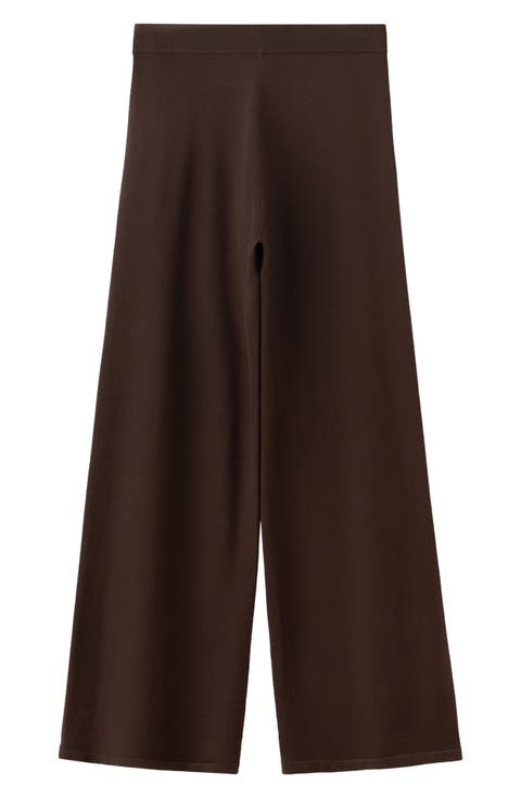 Knit Wide Leg Trousers