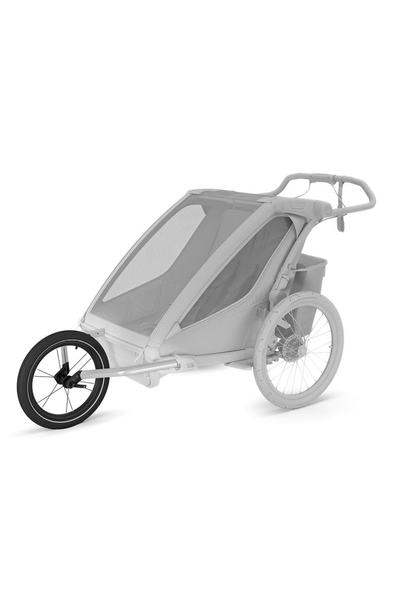Thule Chariot Sport 2 Double Multisport Bundle: Stroll, Jog, Bike Trailer, Alternate, color, Black