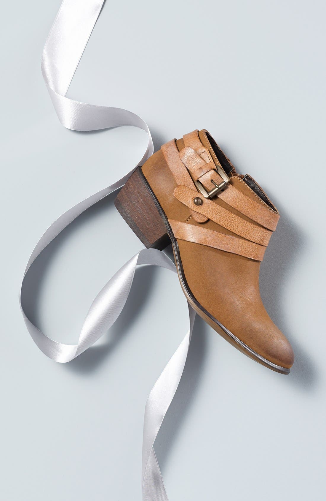 'Regennt' Leather Bootie, Alternate, color, BROWN MULTI
