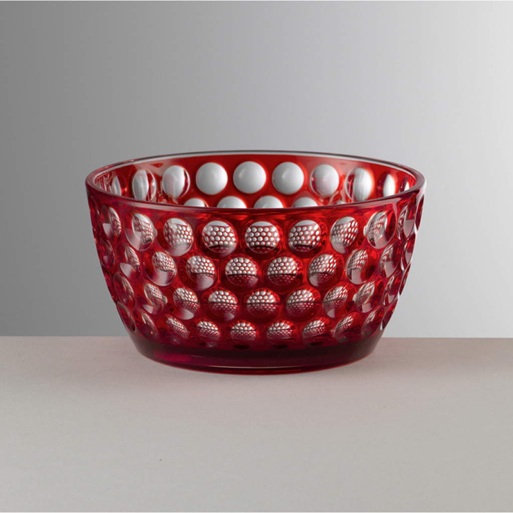 Mario Luca Giusti Lente Salad Bowl In Red