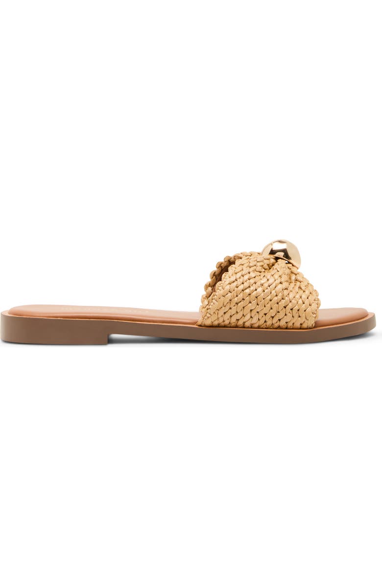 Madden Girl <p>Sunset Slide Sandal (Women)</p>, Alternate, color, Natural Raffia