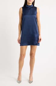 Reformation Lantana Silk Shift Minidress