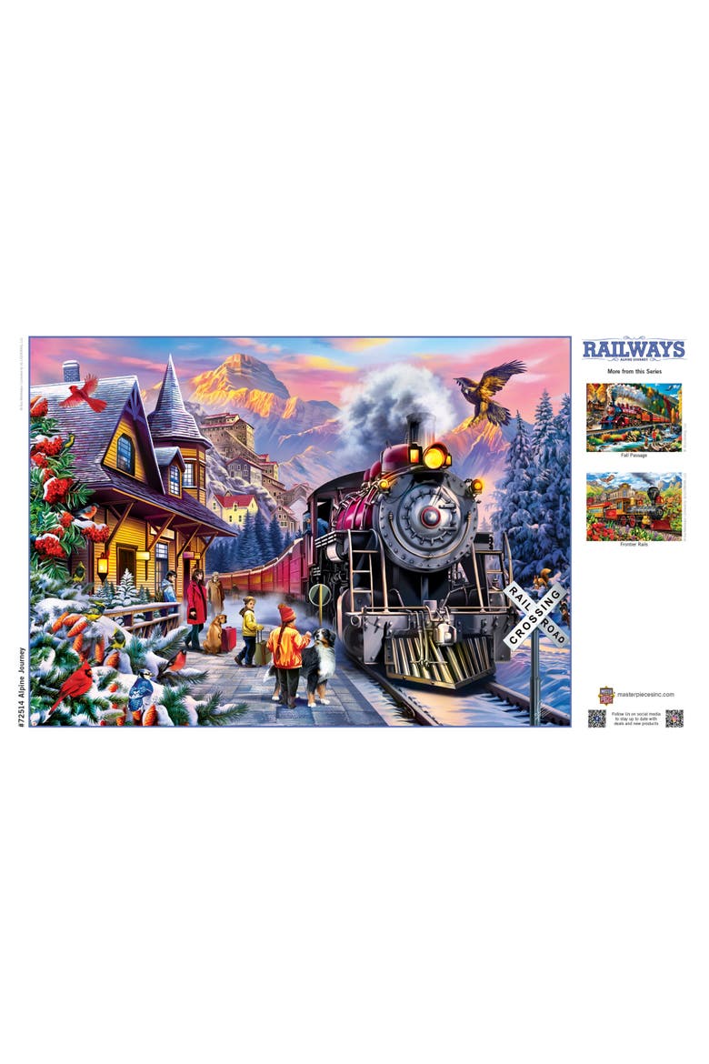 Alpine Journey 1000 Piece Jigsaw Puzzle, Alternate, color, Multicolor