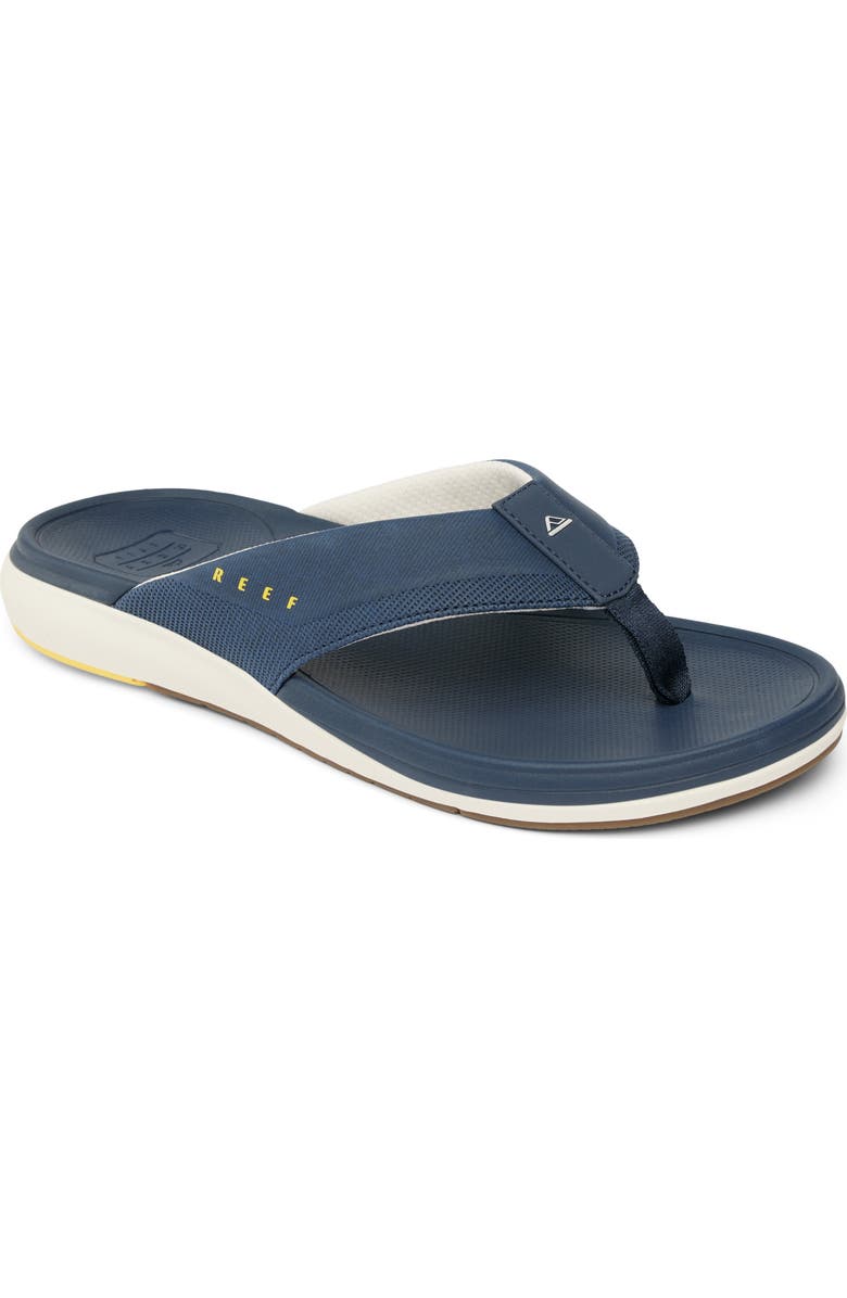 Reef Cushion Norte Water Friendly Flip Flop, Main, color, Navy