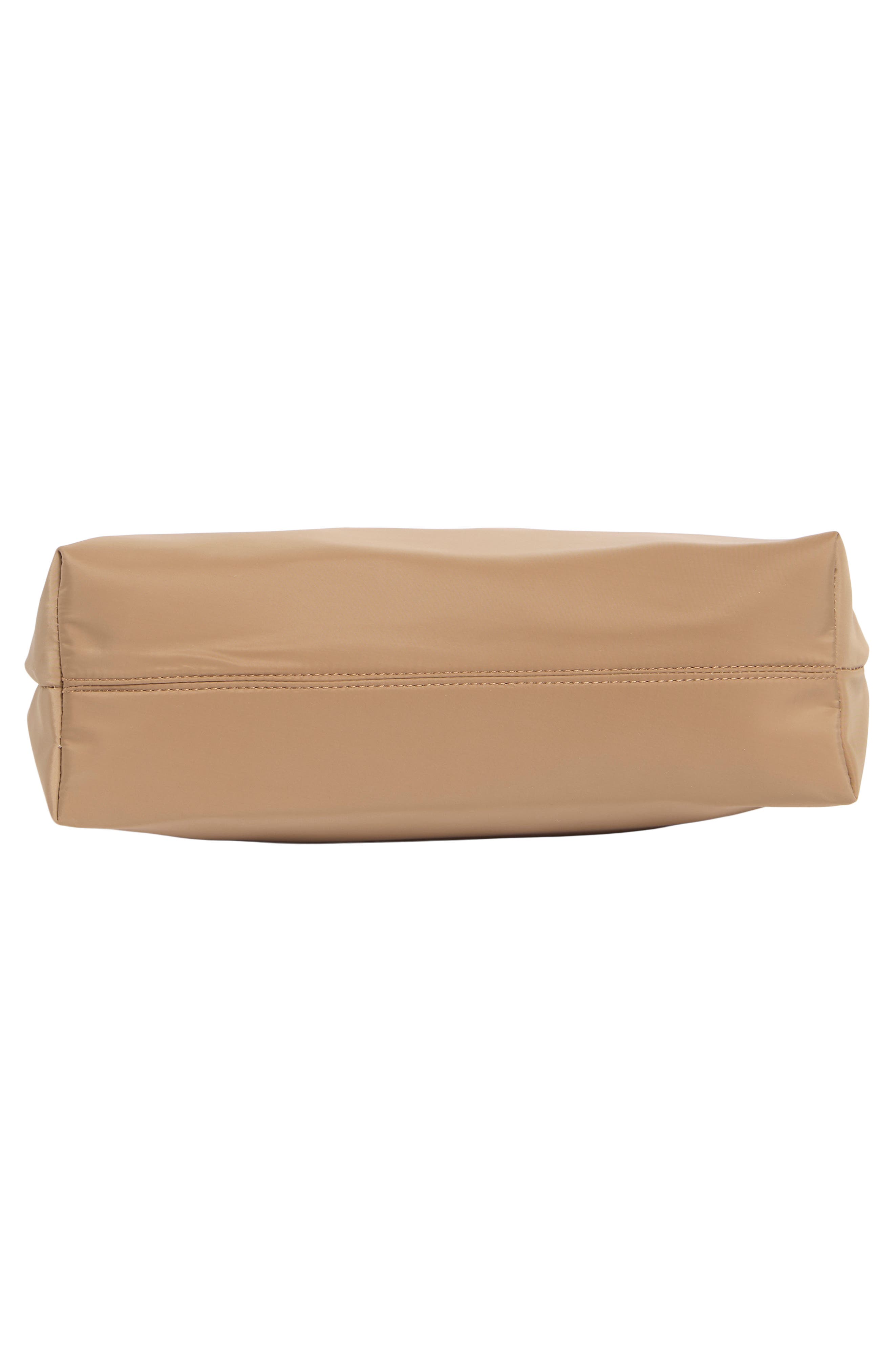 Nylon Flap Crossbody Bag, Alternate, color, BEIGE