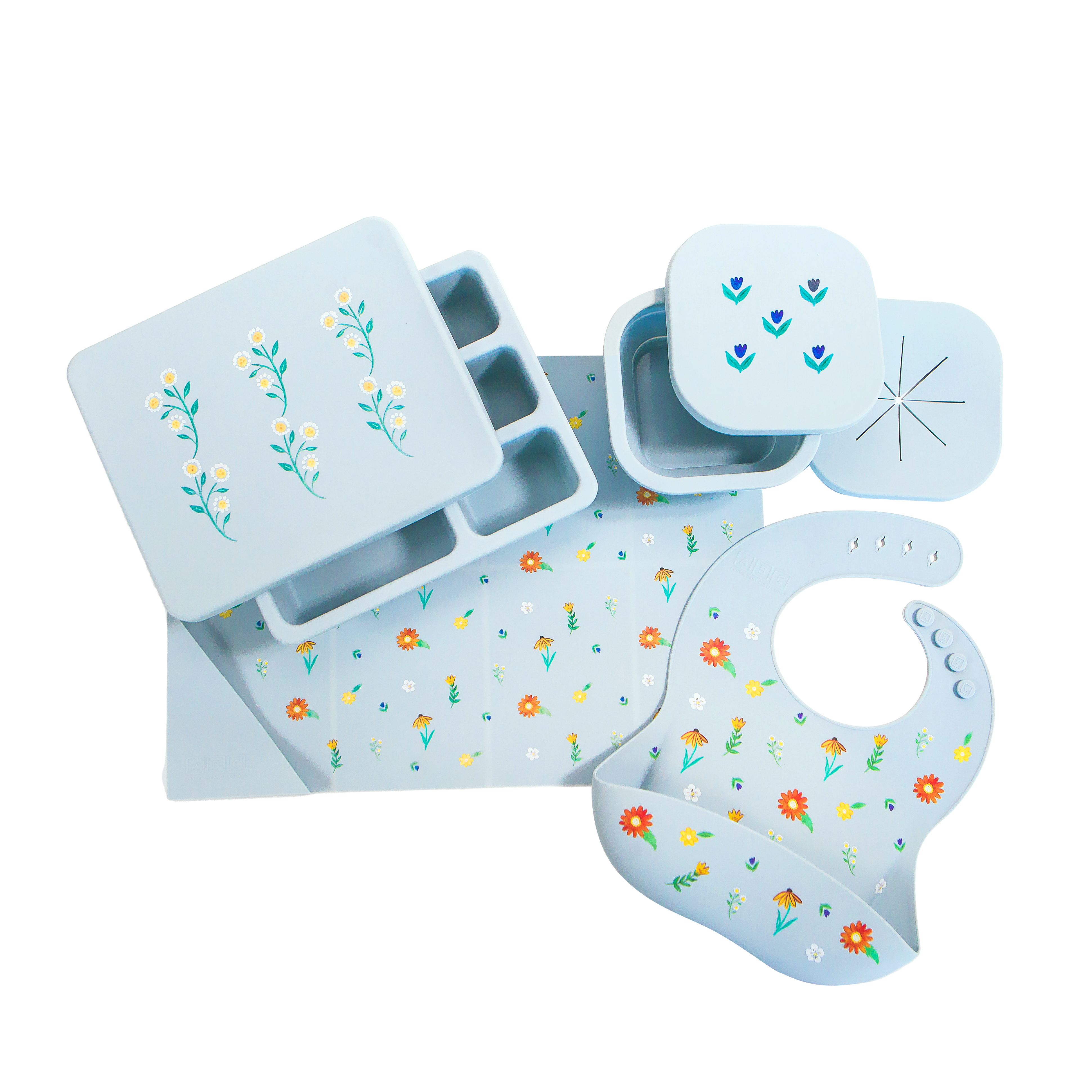 selected Wildflower Chambray Blue