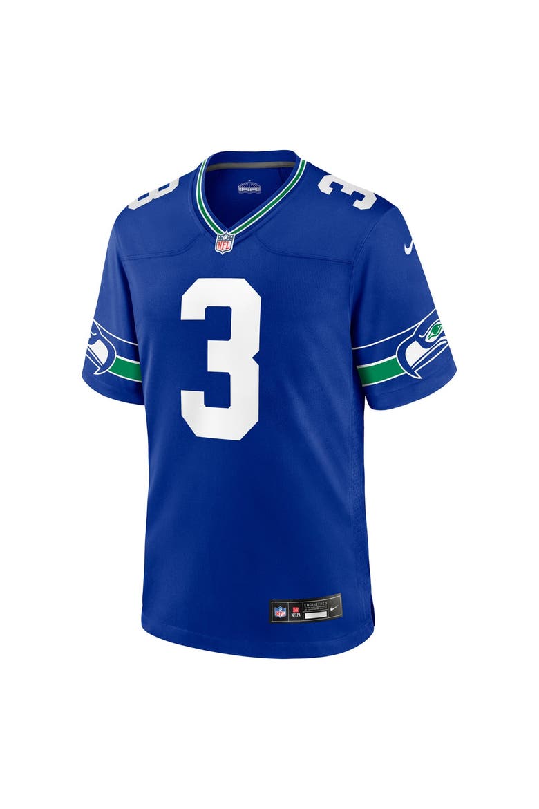 Men's Nike Nick Emmanwori Royal Seattle Seahawks Alternate Game Player Jersey, Alternate, color, Royal