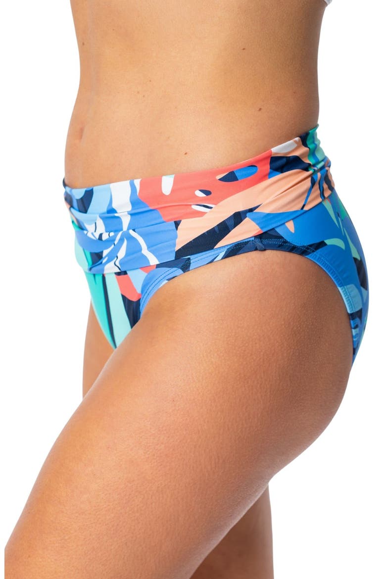 Julie Hipster Bikini Bottoms, Alternate, color, PANTHEON BLUE