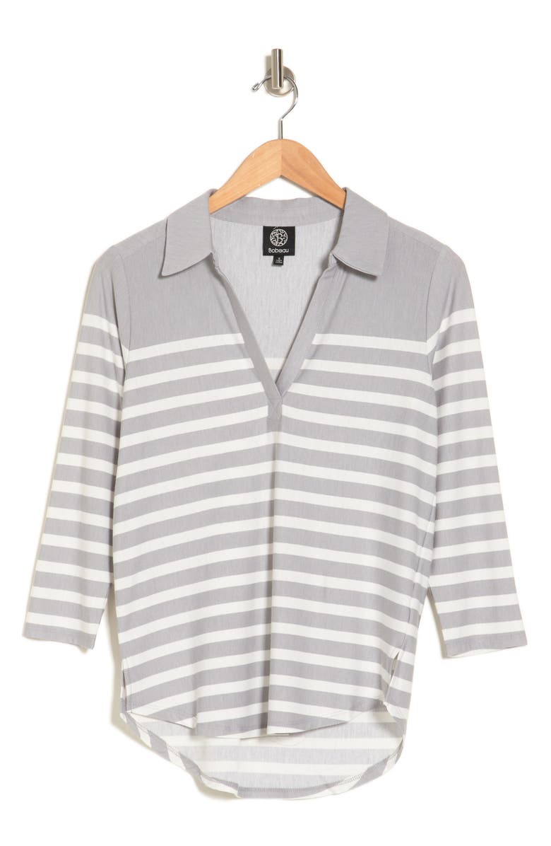 Bobeau French Terry Top, Alternate, color, 