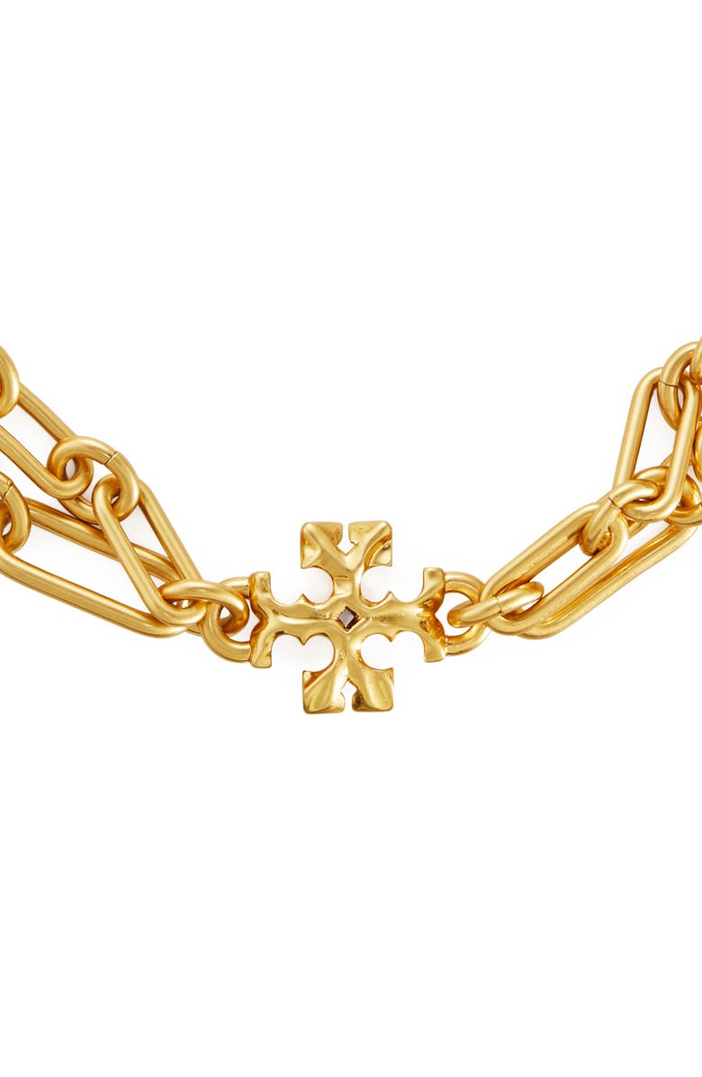 Tory Burch Roxanne Layered Chain Necklace, Alternate, color,