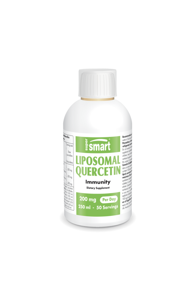 SuperSmart Liposomal Quercetin 95%, Main, color, 
