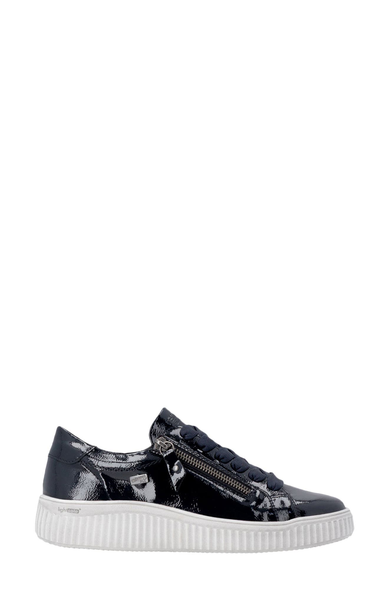 Levke 07 Faux Leather Sneaker, Alternate, color, MARE