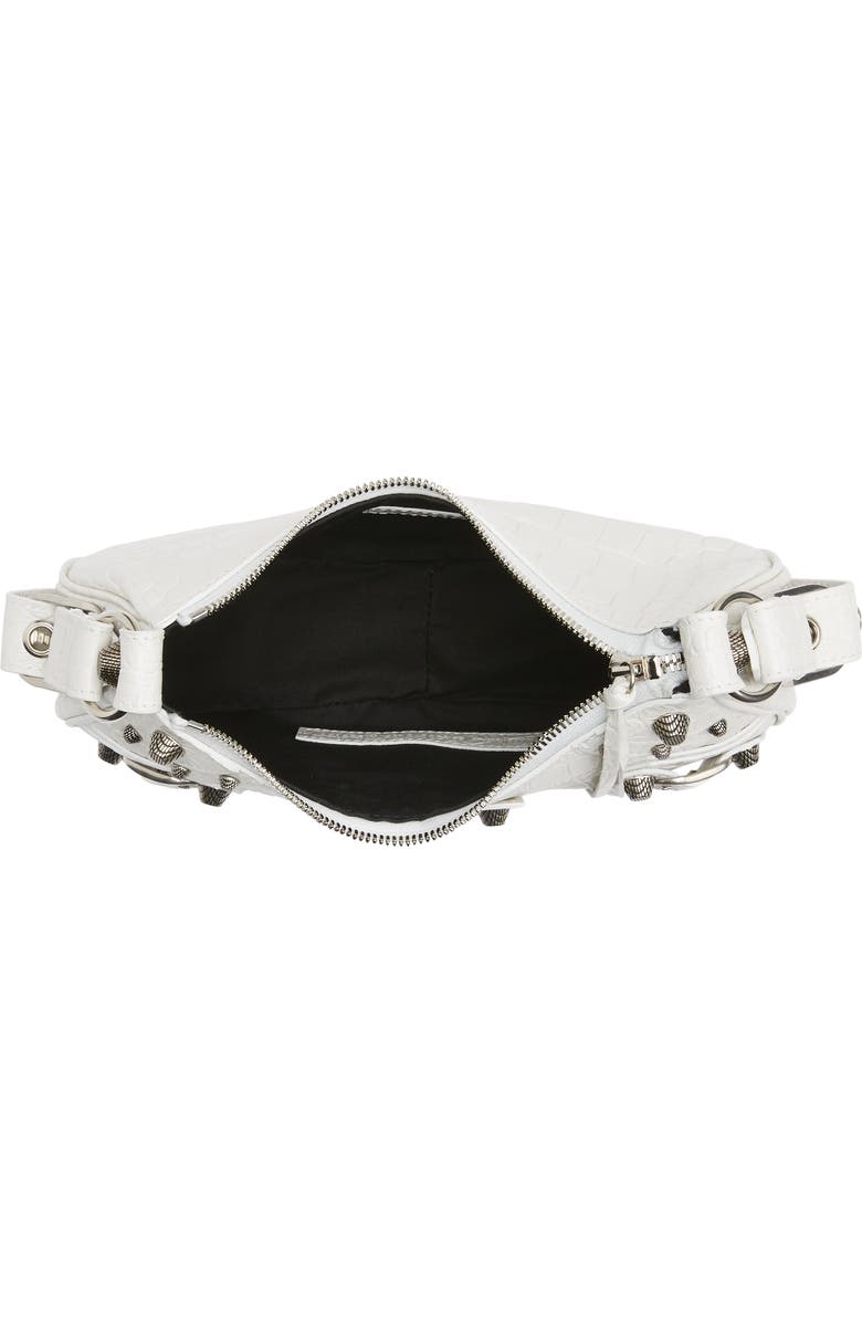 Balenciaga Extra Small Le Cagole Metallic Calfskin Shoulder Bag, Alternate, color,