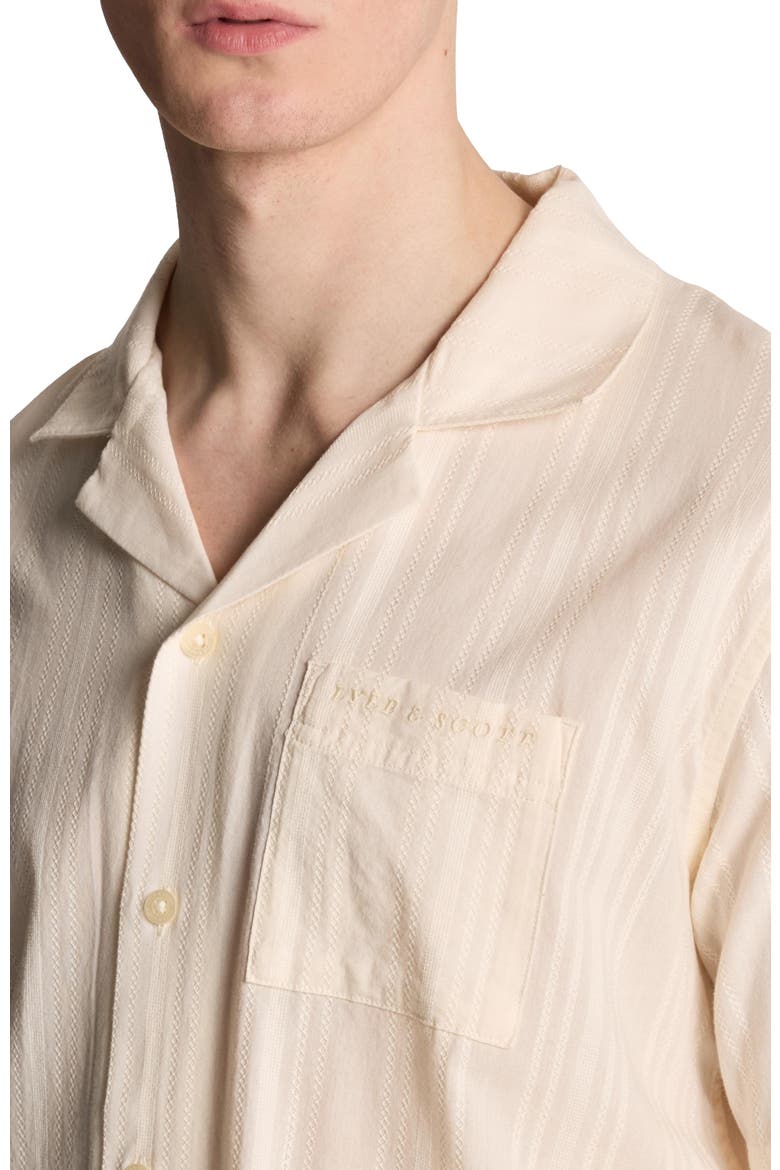 Broderie Resort Shirt, Alternate, color, Natural