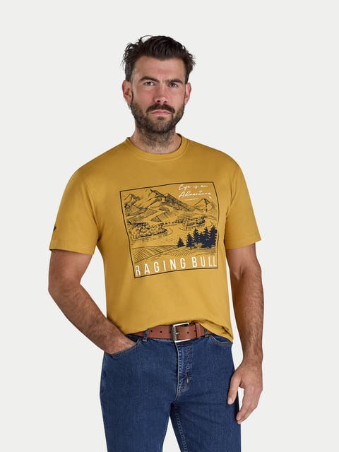 Mountain Adventures Printed T-Shirt