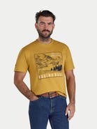Raging Bull Mountain Adventures Printed T-Shirt