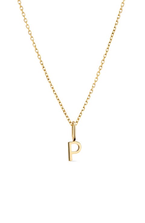 Letter Necklace - Gold Letter Necklace