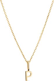 Ana Luisa Letter Necklace - Gold Letter Necklace