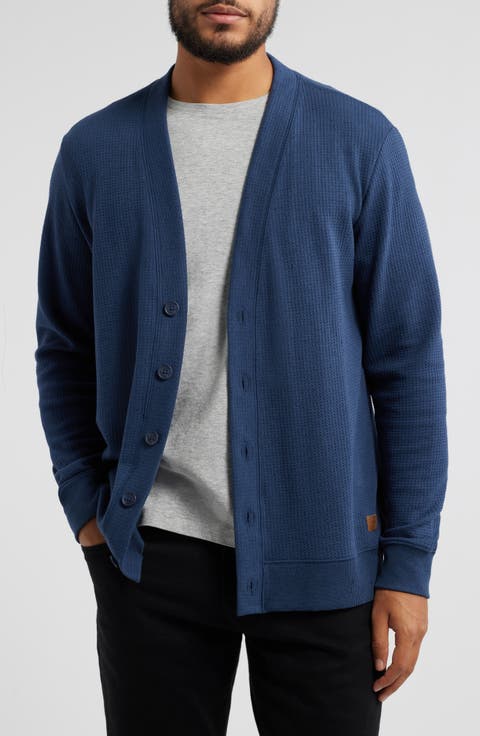 Pristine Shore Waffle Cardigan