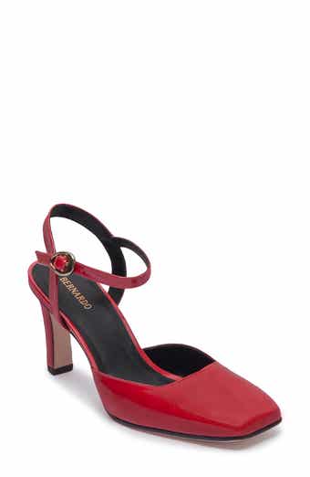 Bernardo Gama Square Toe Pump