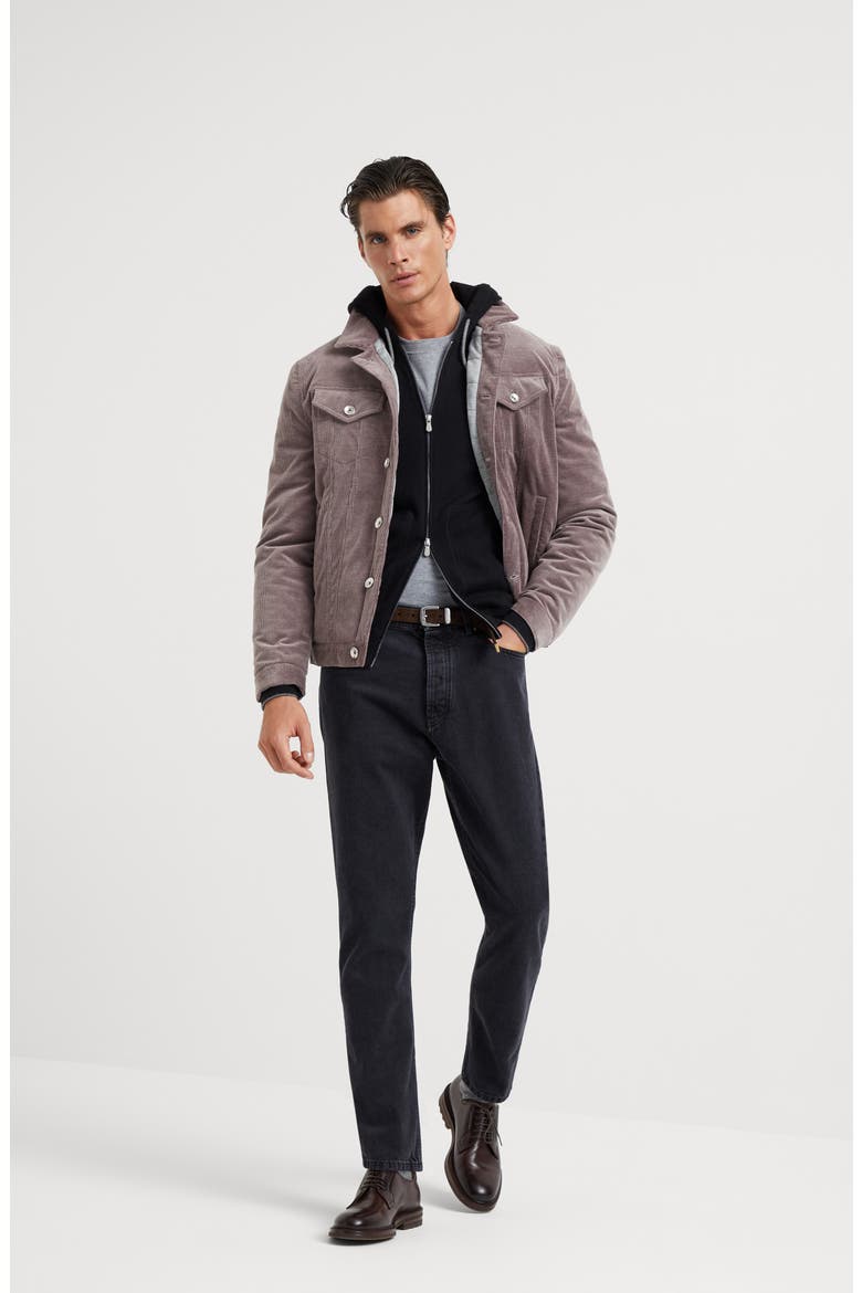 Sweatshirt-style cardigan, Alternate, color, Black