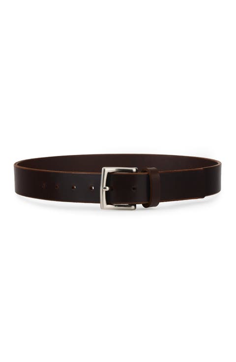 Essential American Made Leather Belt