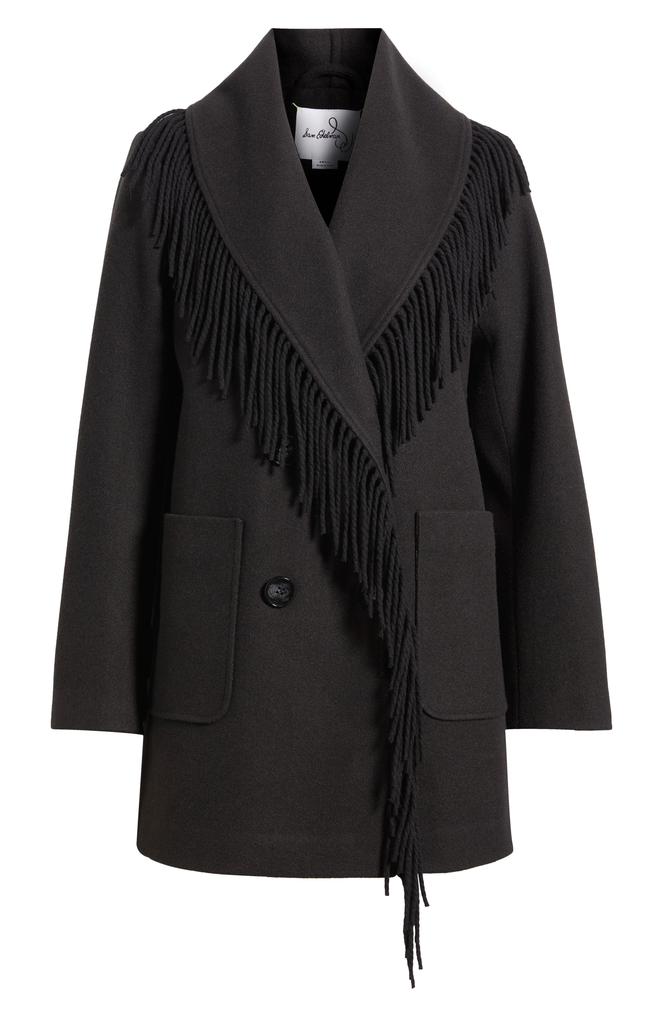 fforme Carlson Shawl Collar Coat Oversized Shawl Collar Coat by 
