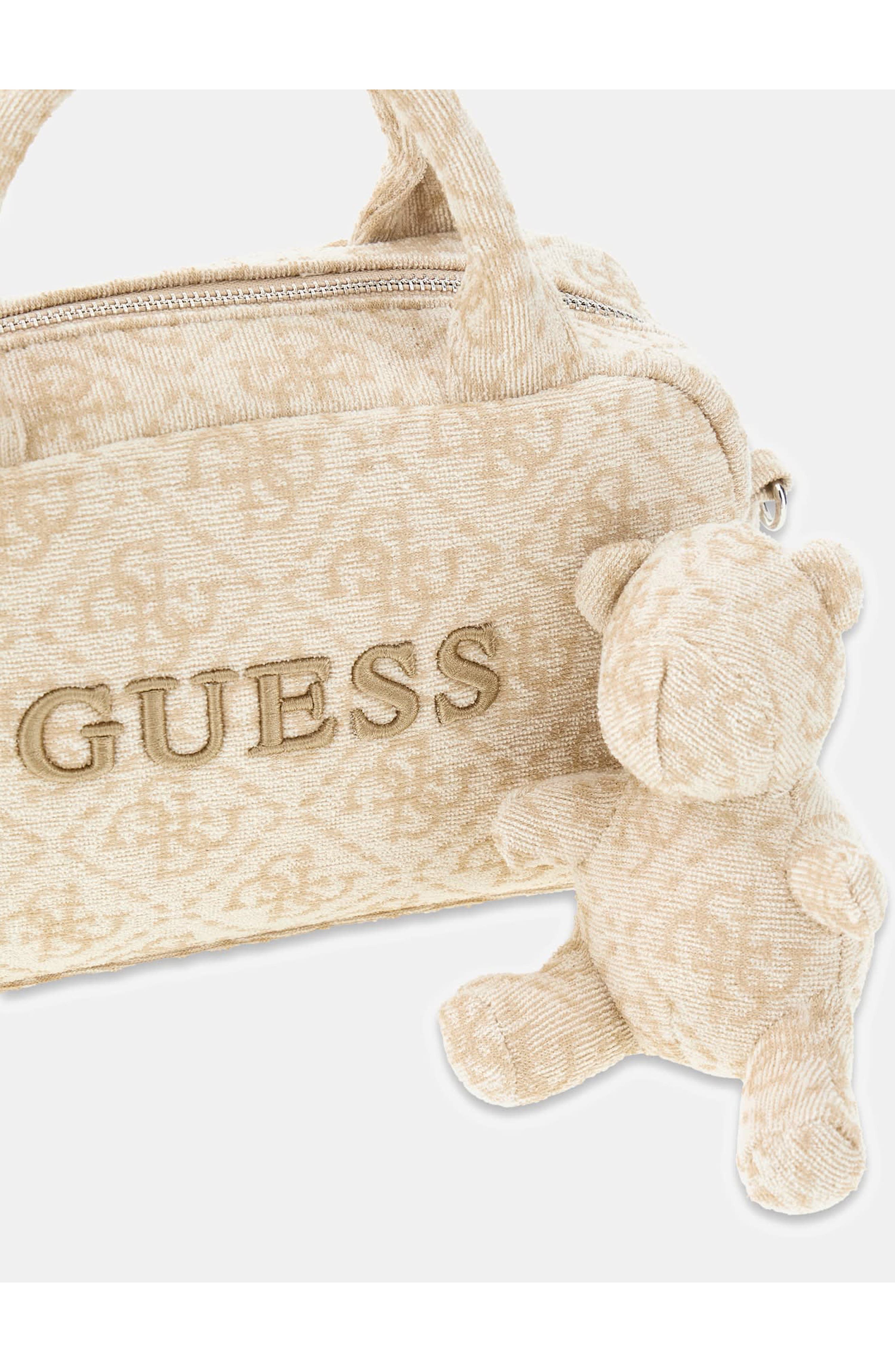 Terry Cloth Crossbody Bag, Alternate, color, BEIGE