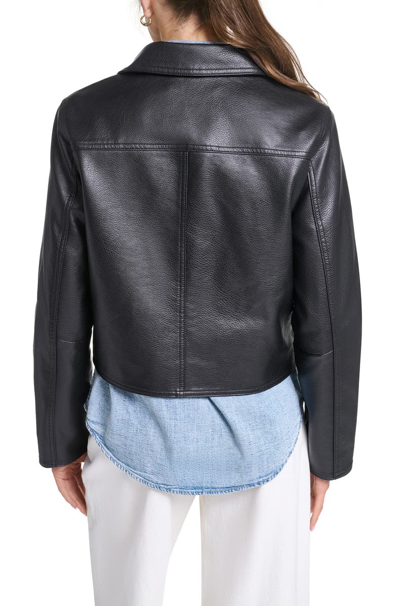 Levi's Crop Faux Leather Jacket, Alternate, color, 