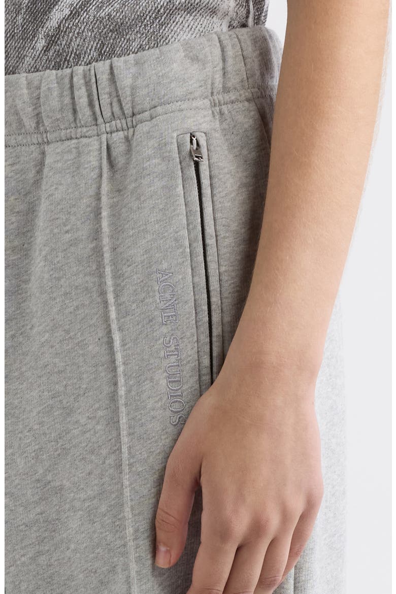 Cotton Fleece Sweatpants, Alternate, color, GREY MELANGE