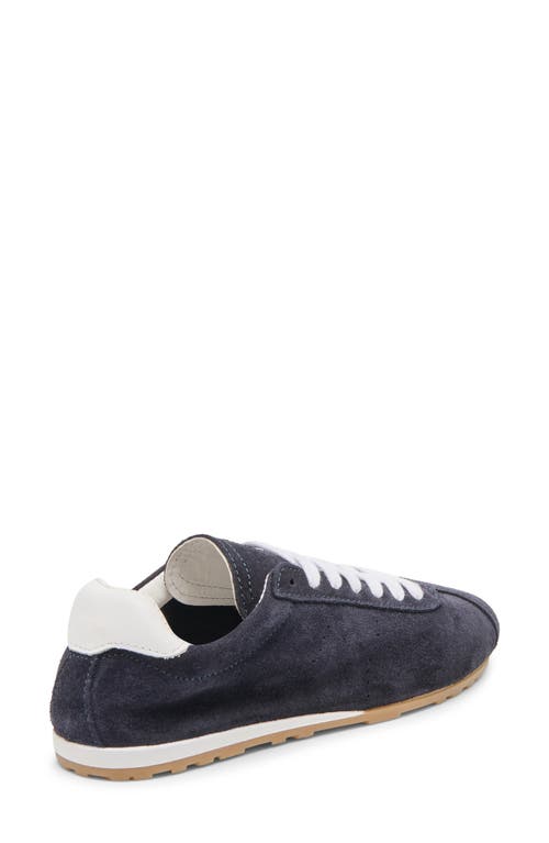 Dolce Vita Serina Sneakers Navy Suede In Blue