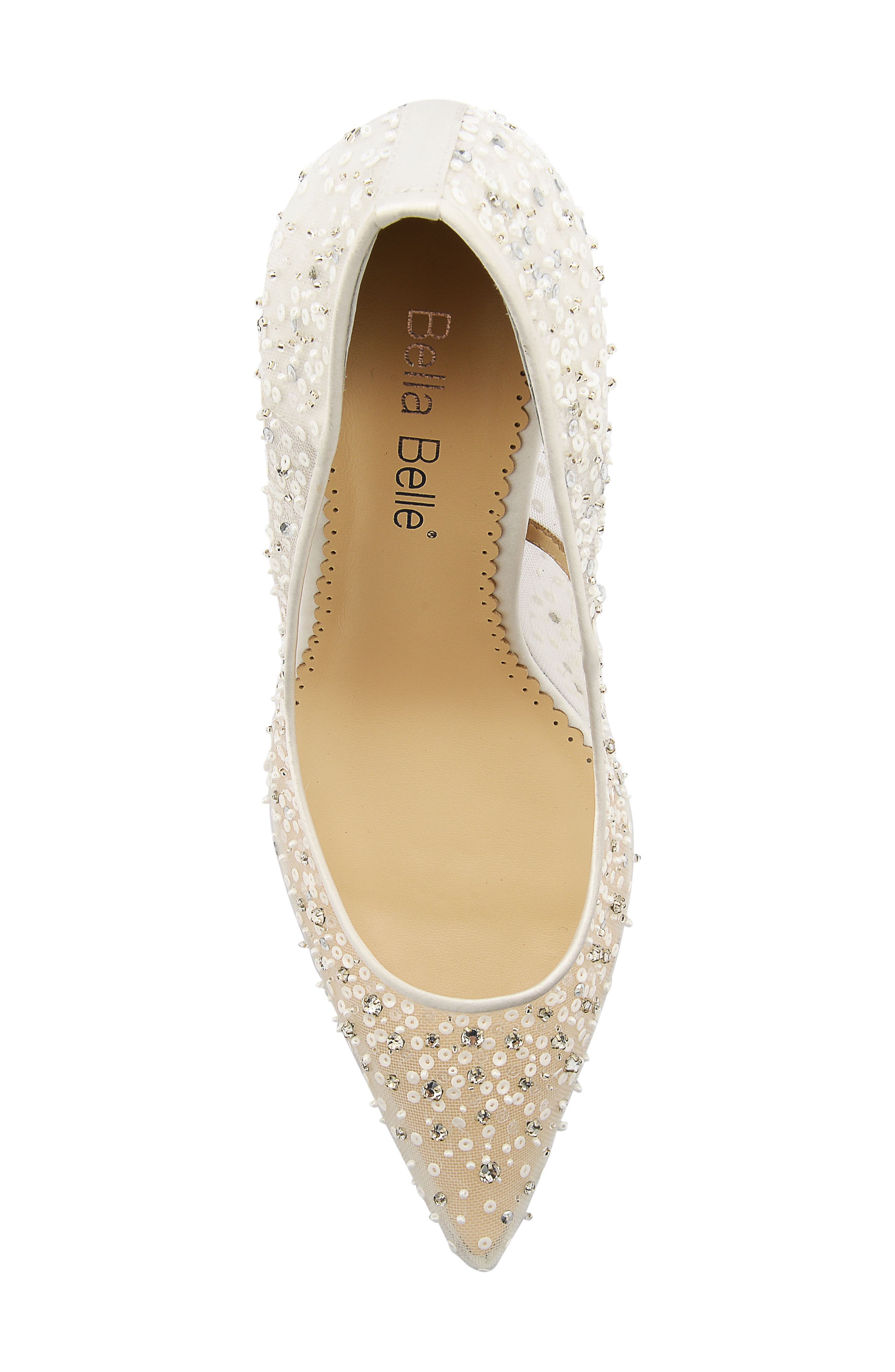 Elsa Sequin Pump, Alternate, color, IVORY SILK