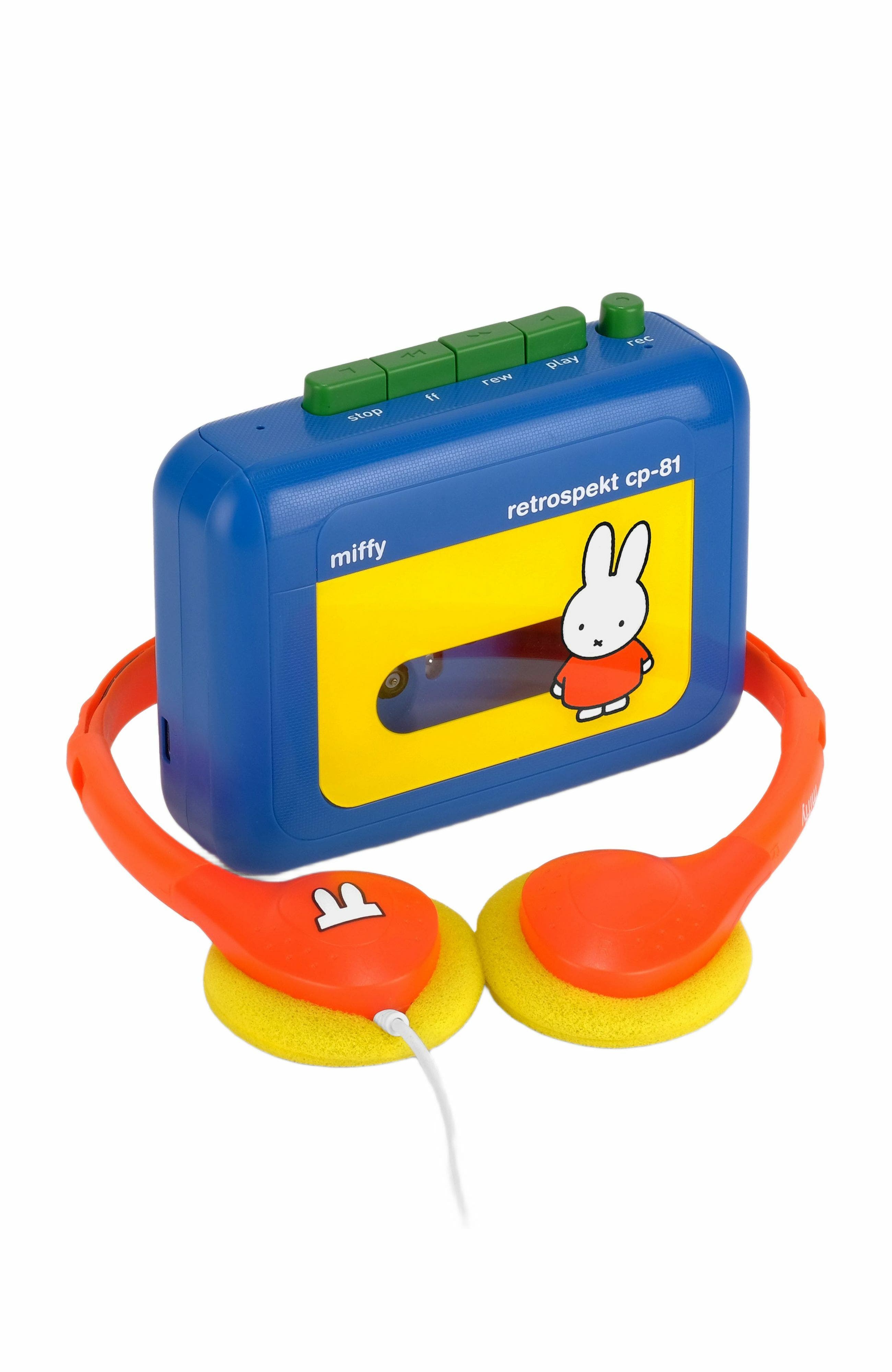 Retrospekt Miffy + Retrospekt CP-81 Portable Cassette Player
