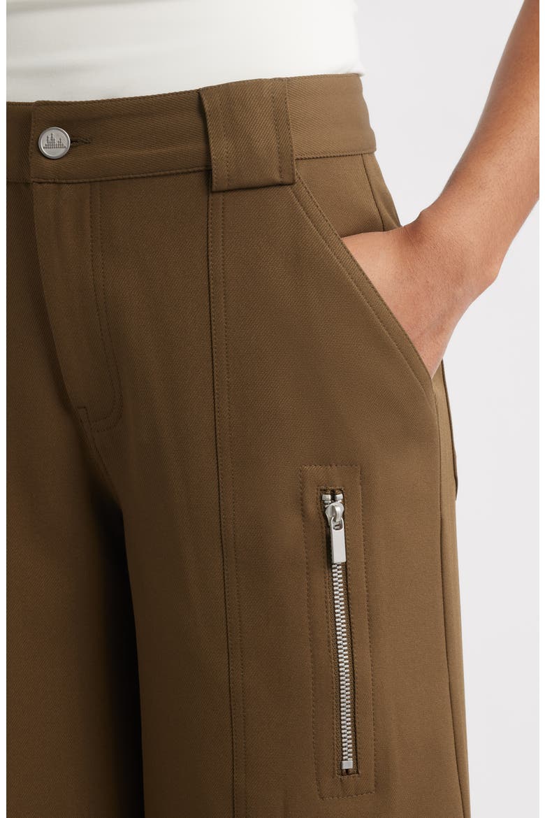 Wide Leg Cargo Pants, Alternate, color, OLIVE