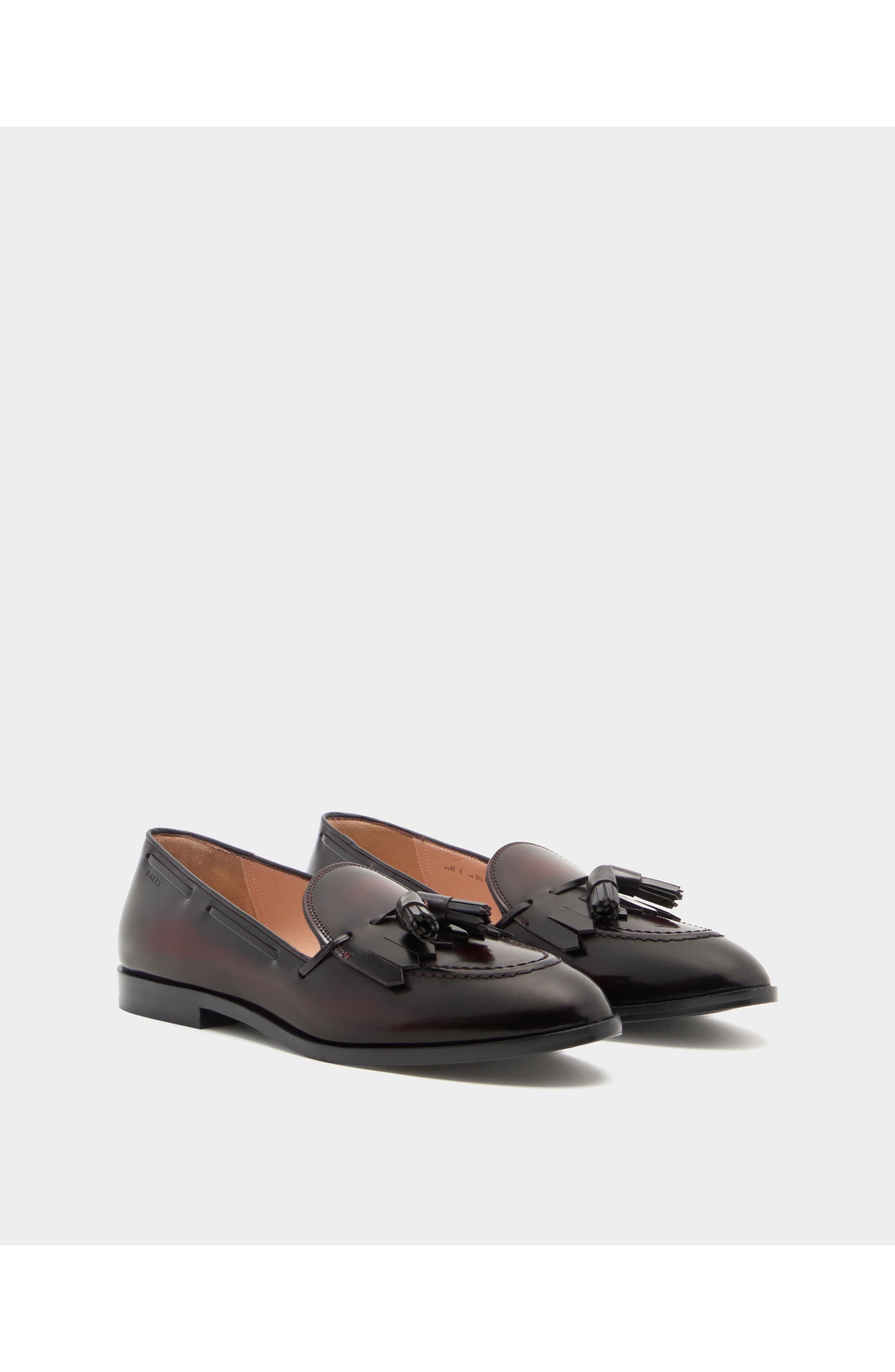 Bally Elite Loafer in Andorra Brushed Leather, Alternate, color, 