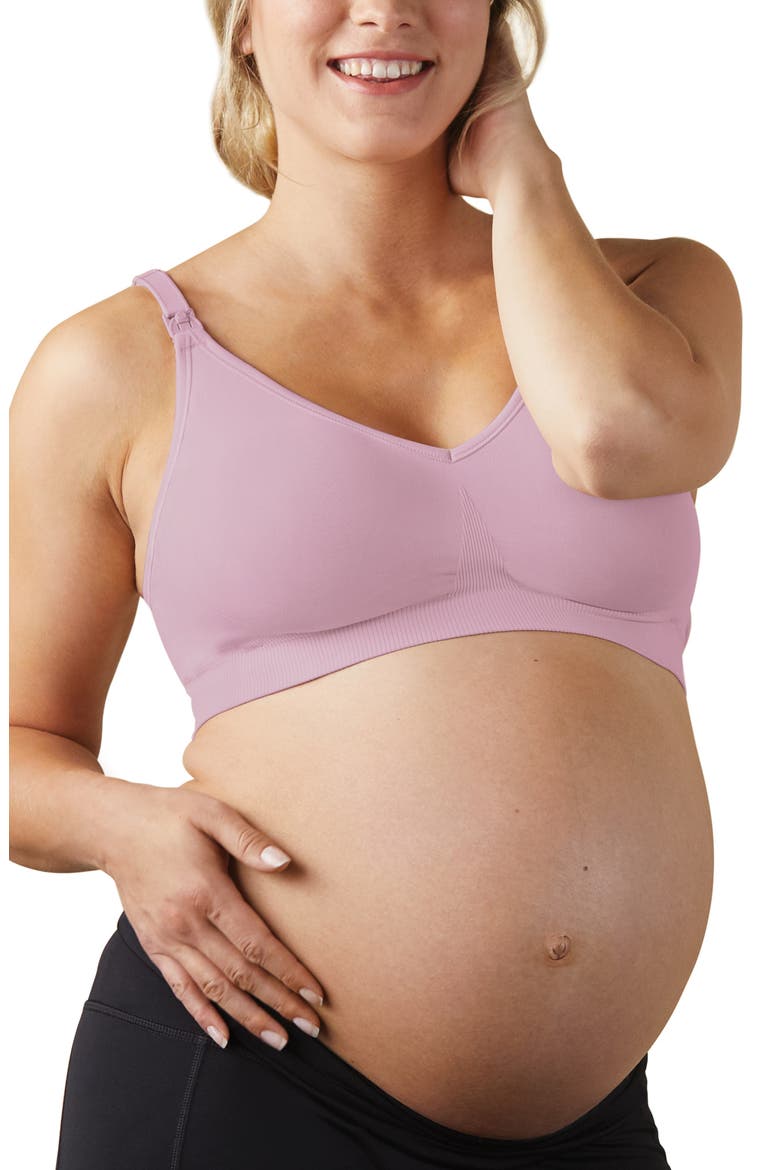 Body Silk Seamless Maternity/Nursing Bra, Main, color, GEMSTONE