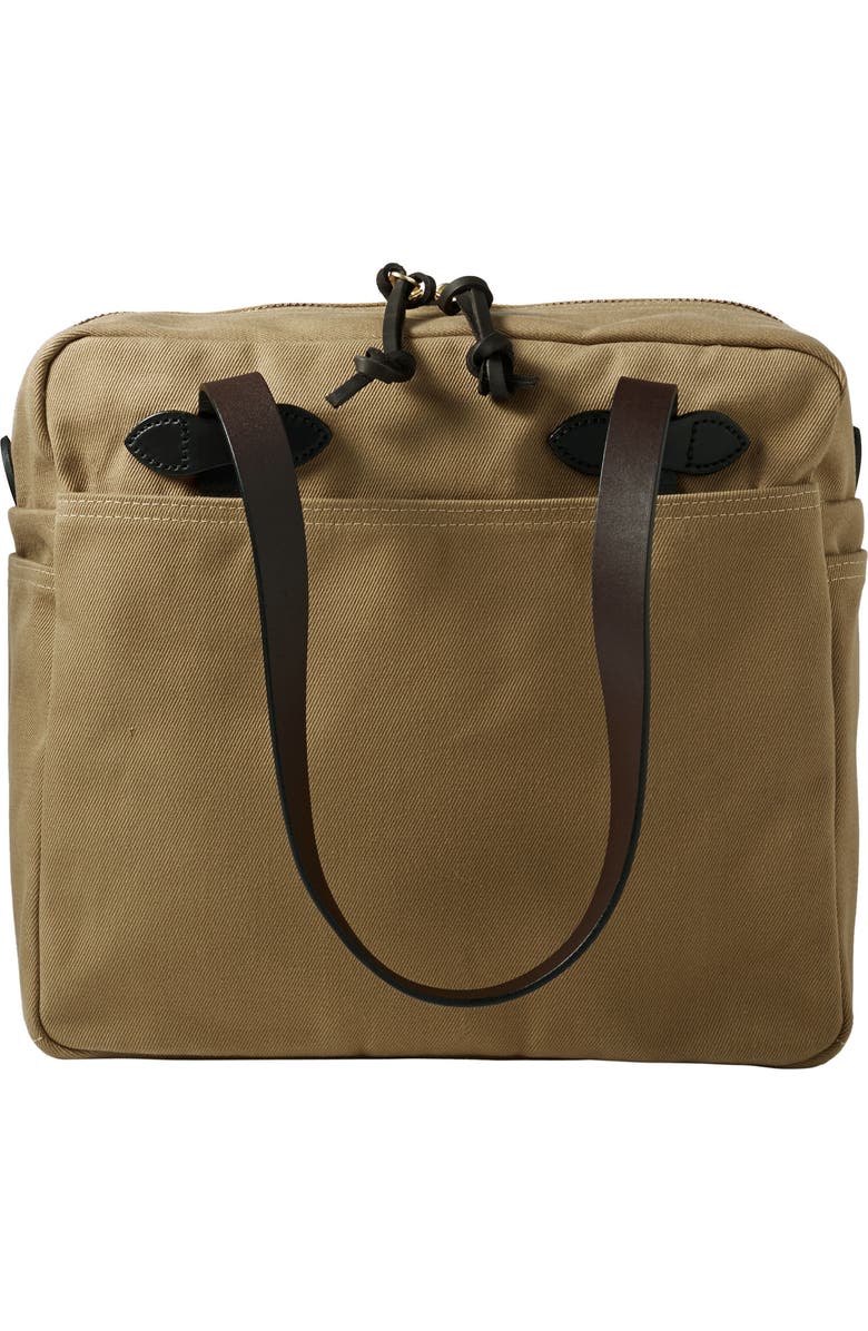 Filson Rugged Twill Zip Tote Bag, Main, color,